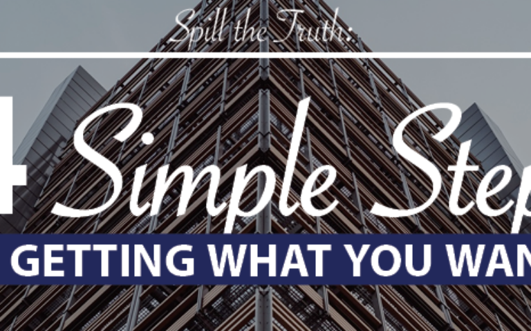 4 Simple Steps to Getting What You Want