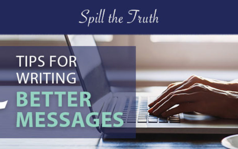 4 tips for writing better messages