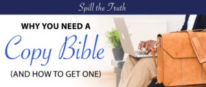 Why you need a copy bible (and how to get one)