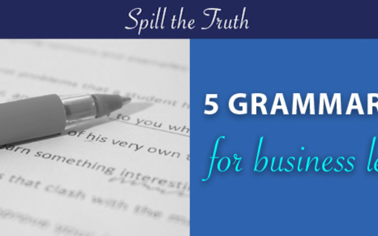 5-grammar-tips-for-business-leaders