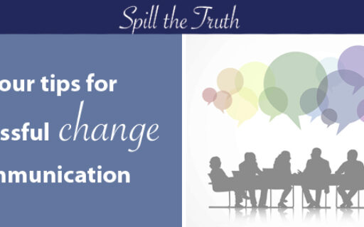 Four tips for successful change communication - TruPerception