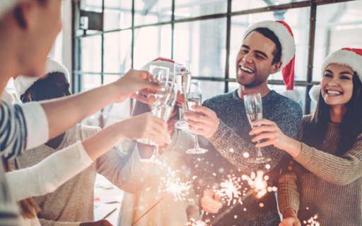 Photo of Group Avoiding Political Talk Work Party